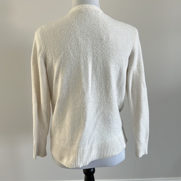 Time and Tru Off-White Sweater Sz SM - Picture 4 of 5